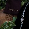 Ippolita Sterling Silver Stationed Necklace with Mother of Pearl and Clear Quartz